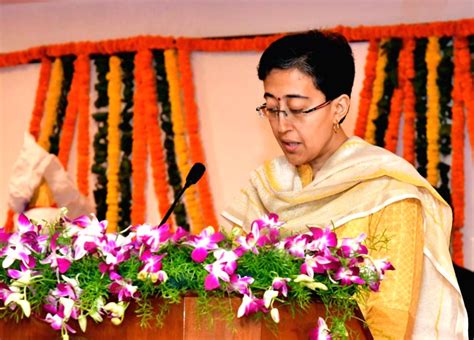 AAP MLA Atishi takes oath as Delhi minister