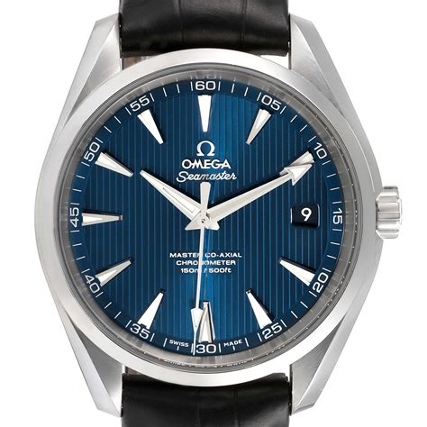 Omega Seamaster Aqua Terra Blue Dial Mens Watch 231.13.42.21.03.001 | SwissWatchExpo