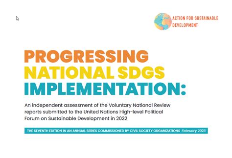 Launch of the Progressing National SDGs Implementation Report - Cooperation Canada