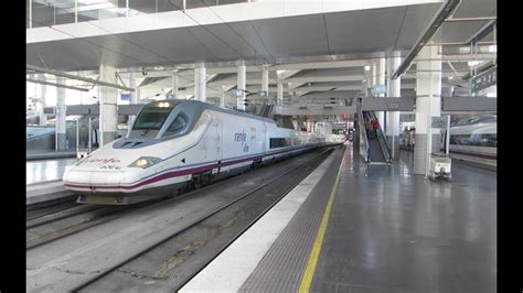 Spain High Speed Rail Barcelona to Madrid - YouTube