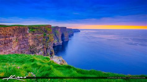 Photographer at Cliffs of Moher County Clare Ireland | Royal Stock Photo