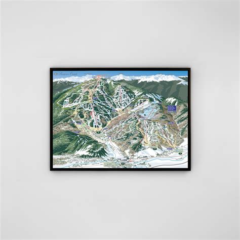 Beaver Creek Resort Map (Colorado)