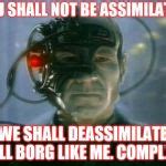 Locutus of Borg Meme Generator - Imgflip