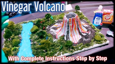 Volcano Eruption Project - Fun Science Fair Project by Vanessa - YouTube