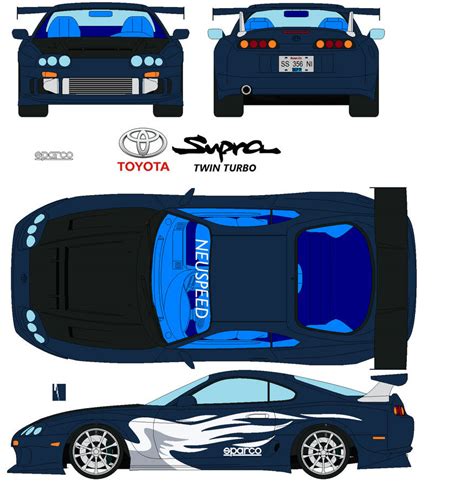 Toyota Supra Turbo MkIV Street Tuning by madmademannamedmann on DeviantArt