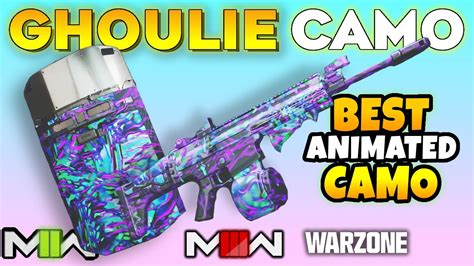 How to Unlock Animated Camo (GHOULIE CAMO) in COD Warzone DMZ MW2 / MW3 ...