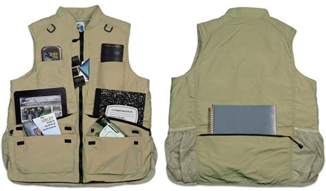 Big Pockets Vest for Birding, Photography, Hiking, Traveling - Big Pockets Vest