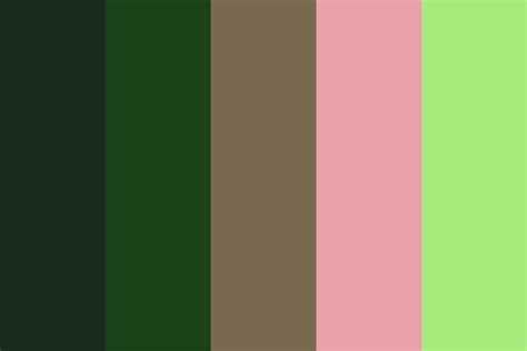 Green And Pink Color Palette