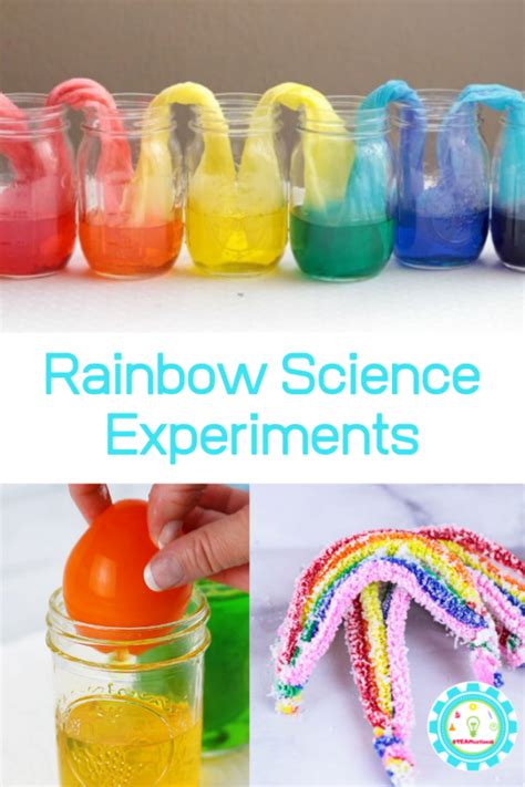 25 Rainbow Science Experiments with Bright and Beautiful Colors