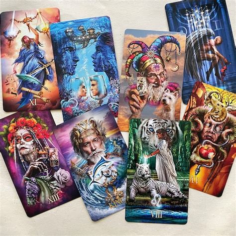 Tarot Deck Mystic Palette Tarot full Color - Etsy