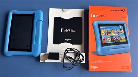 Used NICE Amazon Fire 7 Kids Edition Tablet (9th Generation) 16GB Wi-Fi ...