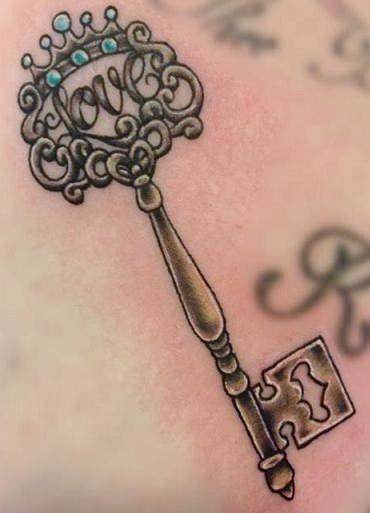 50 Key Tattoo Design and Ideas to Unlock the Mysteries of Life