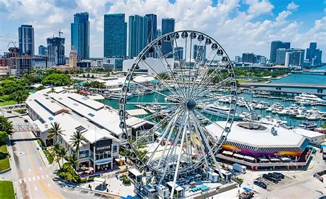 Skyviews Miami giant observation wheel opens at Bayside Marketplace