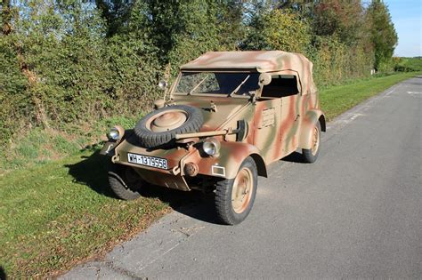 Kubelwagen - Normandy in summer 1944 - Military classic vehicles