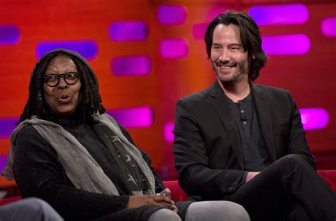 Whoopi Goldberg Once Made Keanu Reeves Very Uncomfortable With This ...