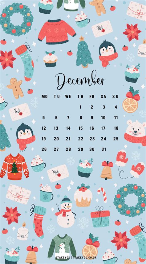 30+ Free December Wallpapers : Blue Background December Wallpaper I ...