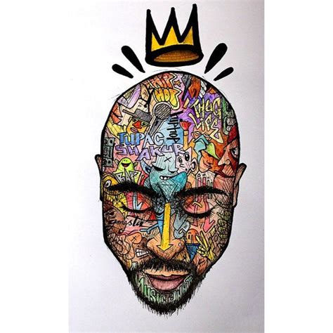 TUPAC SHAKUR GRAFFITI CANVAS PRINT - IMAGE / 40x70cm No Frame / Canvas