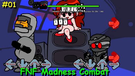 FNF Madness Combat Part1 - Friday Night Funkin Mod - YouTube