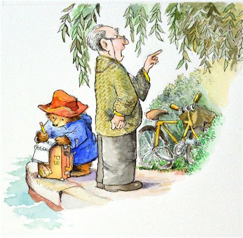 Original Paddington illustrations by R.W. Alley | R. Michelson Galleries | Bear art, Bear ...