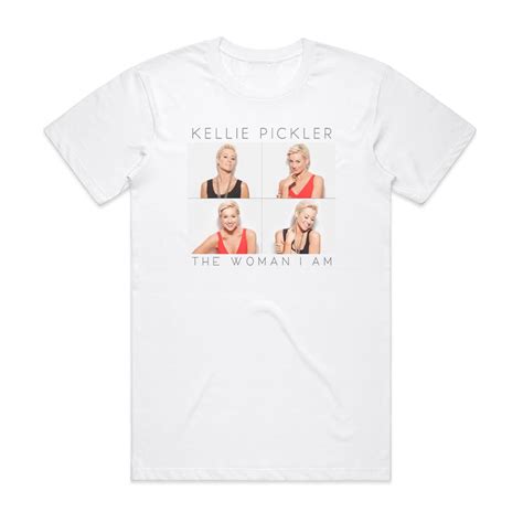 Kellie Pickler The Woman I Am Album Cover T-Shirt White