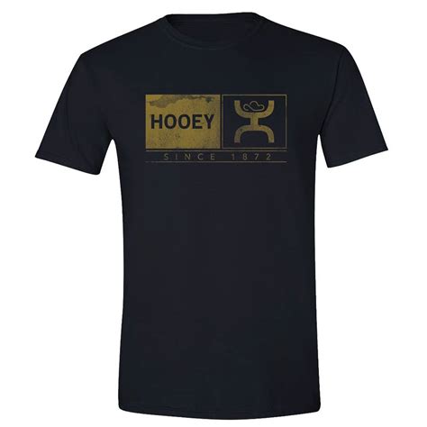 Hooey Men's SxS Back Print Logo T-shirt