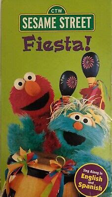 Sesame Street Fiesta!(VHS 1997)TESTED RARE VINTAGE COLLECTIBLE SHIPS N 24 HOURS 74644937237 | eBay