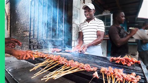 Street Food in Madagascar's Biggest City!!! Zebu Meat Heaven!