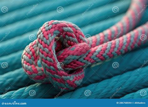 Reef Knot Used in Sail Reefing Stock Photo - Image of rigging, sail ...