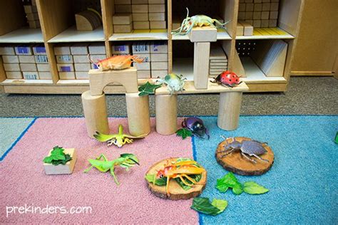 Spring Block Center Play Ideas in Preschool - PreKinders | Block center ...