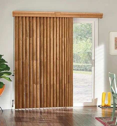 Wooden Vertical Blinds at Rs 95/square feet | Vertical Blinds in Sohna | ID: 21394304448