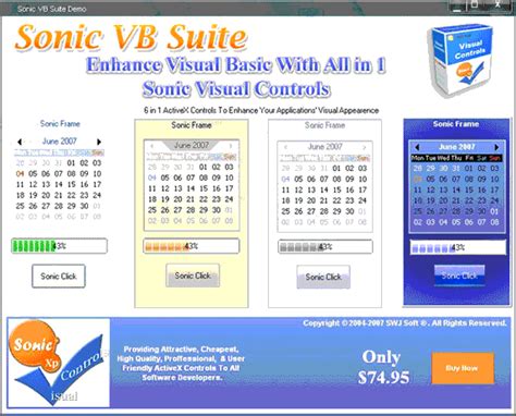 Sonic VB Suite - Development Tools Software - 10% off for PC