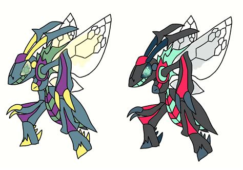 Primal Genesect with shiny by Toldentops on DeviantArt