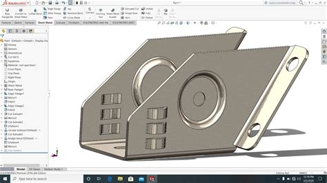 Solidworks Sheet Metal Tutorial Sheet Metal Tutorial In Solidworks ...