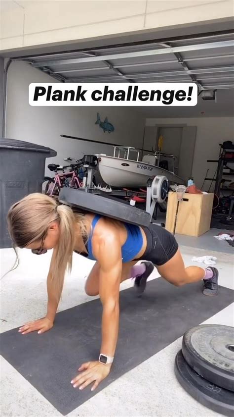 Test your core strength with this weighted plank challenge! | Abs ...