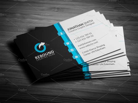 Corporate Business Card | Business Card Templates ~ Creative Market