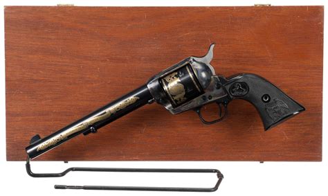 Cased Colt Single Action Army Commemorative Revolver | Rock Island Auction