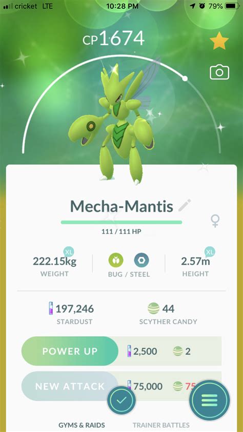 I evolved my shiny Scyther! | Shiny pokemon, Pokemon, Power