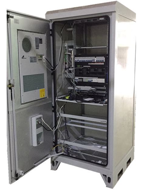 Weatherproof Outdoor Electrical Enclosures Cabinets , European Standard Outdoor Server Cabinet