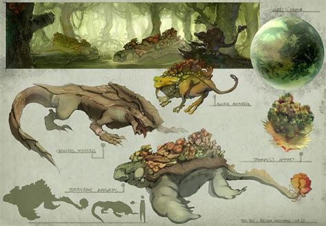 alien planet creatures - Google Search | Fantasy creatures art, Mythical creatures art, Creature ...