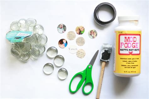 The Creative Place: DIY :: Glass Magnets