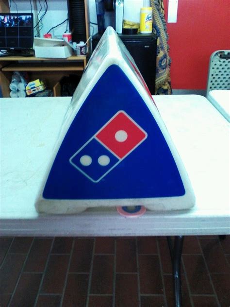 Domino's Pizza Delivery Car Topper Sign, Restaurant Advertising Sign ...