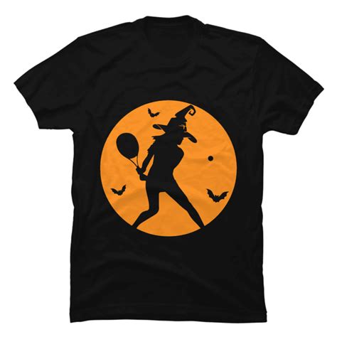 Tennis Halloween Witch Costume - Buy t-shirt designs