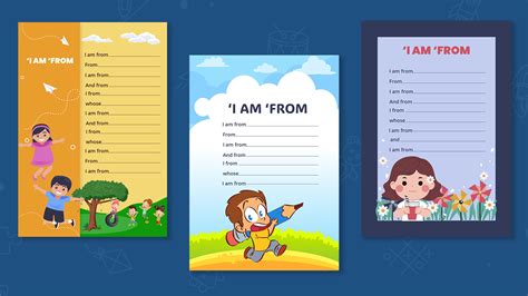 Free I am From Poem Template PowerPoint & Google Slides