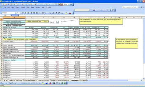 12 Month Business Budget Template Excel — db-excel.com