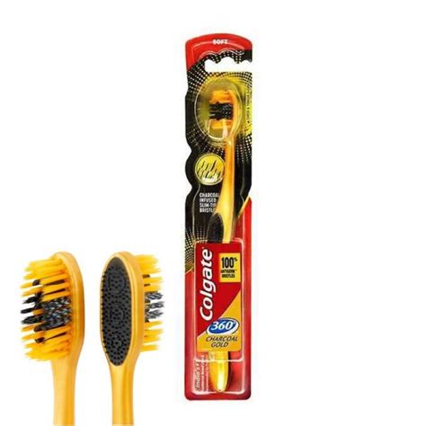 Colgate 360 Charcoal Gold Toothbrush | Sinin