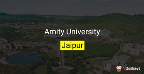 Amity University Jaipur - Admissions, Courses and Eligibility Criteria