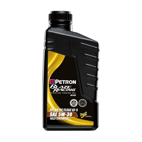 PETRON BLAZE RACING BR830 FULLY SYNTHETIC GASOLINE ENGINE OIL SAE 5W-30 - Petron