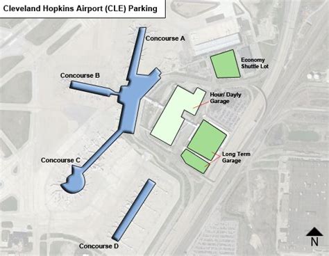 Cleveland Hopkins Airport Parking | CLE Airport Long Term Parking Rates ...