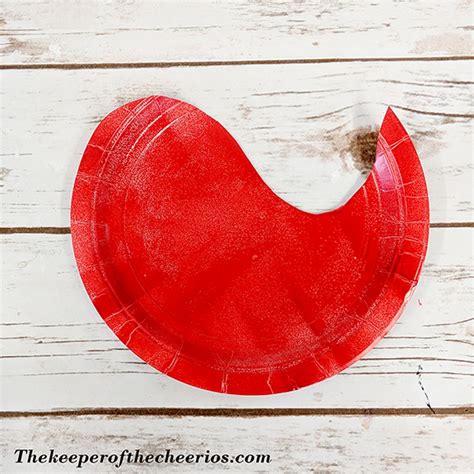 Paper Plate Love Birds - The Keeper of the Cheerios