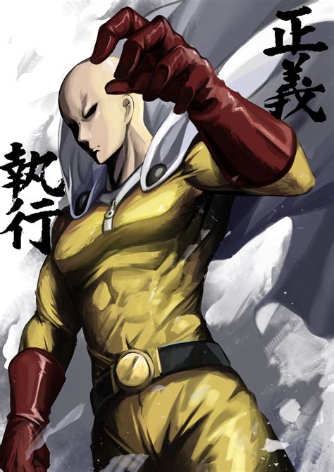 Saitama - One Punch Man Fan Art (43676455) - Fanpop